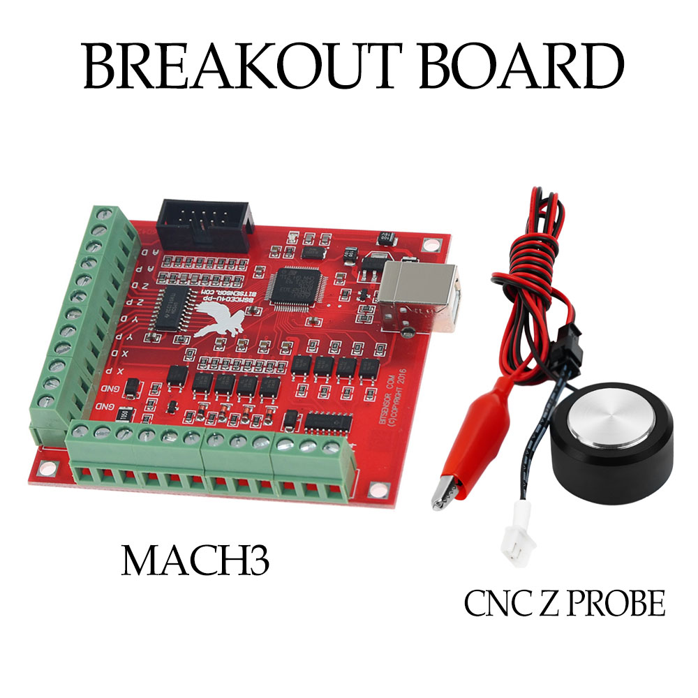 Mach3 Usb Cnc Controller 4 Axis 100Khz - Usongshine CNC Sonda tattile asse Z