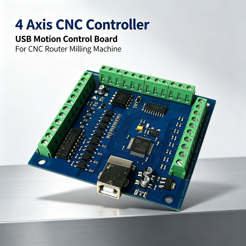 Mach3 Usb Cnc Controller 4 Axis 100Khz - Scheda di Controllo del Movimento CNC