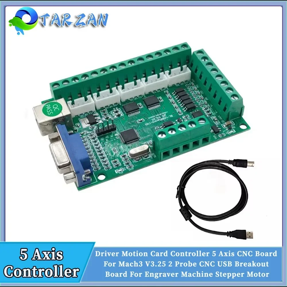 5 Axis Cnc Breakout Board Interface Mach3 - CNC 5 assi Mach3 scheda di