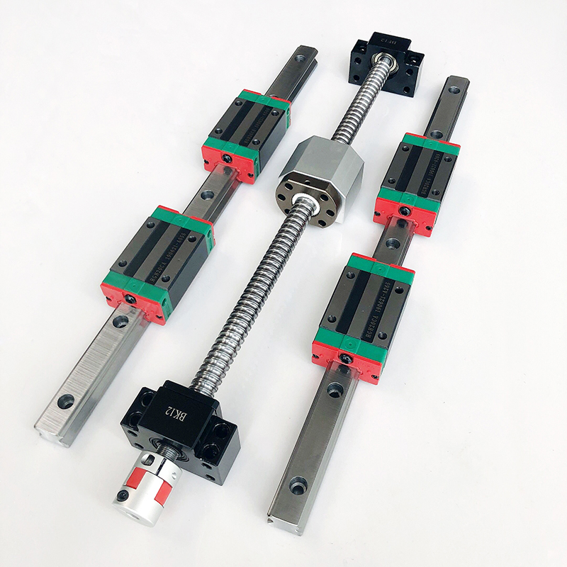 Hgr20 Linear Guide Rail Ballscrew Set - 2 set di guide lineari HGR20