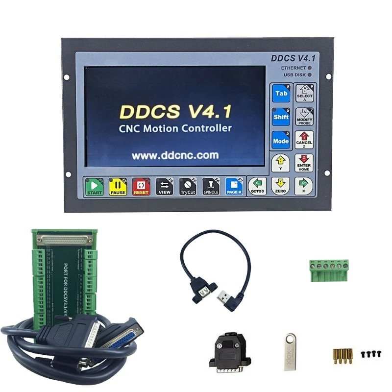 Ddcs V4.1 4 Axis Cnc Offline Controller - Controller di Movimento Autonomo DDCS V4.1,