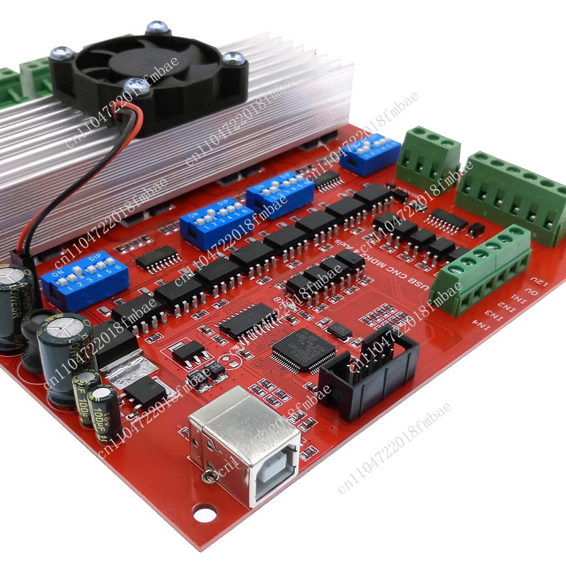 Mach3 Usb Cnc Controller 4 Axis 100Khz - Scheda Driver Controller Motore 100KHz CNC