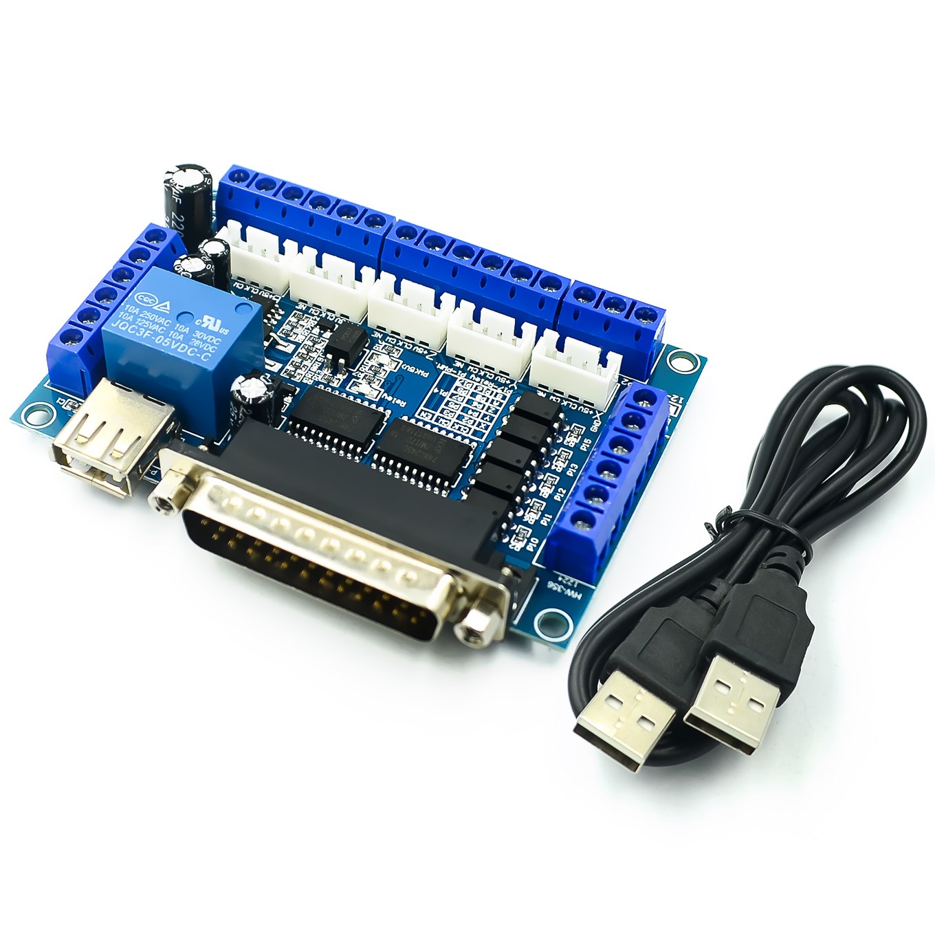 5 Axis Cnc Breakout Board Interface Mach3 - Scheda breakout adattatore interfaccia CNC a