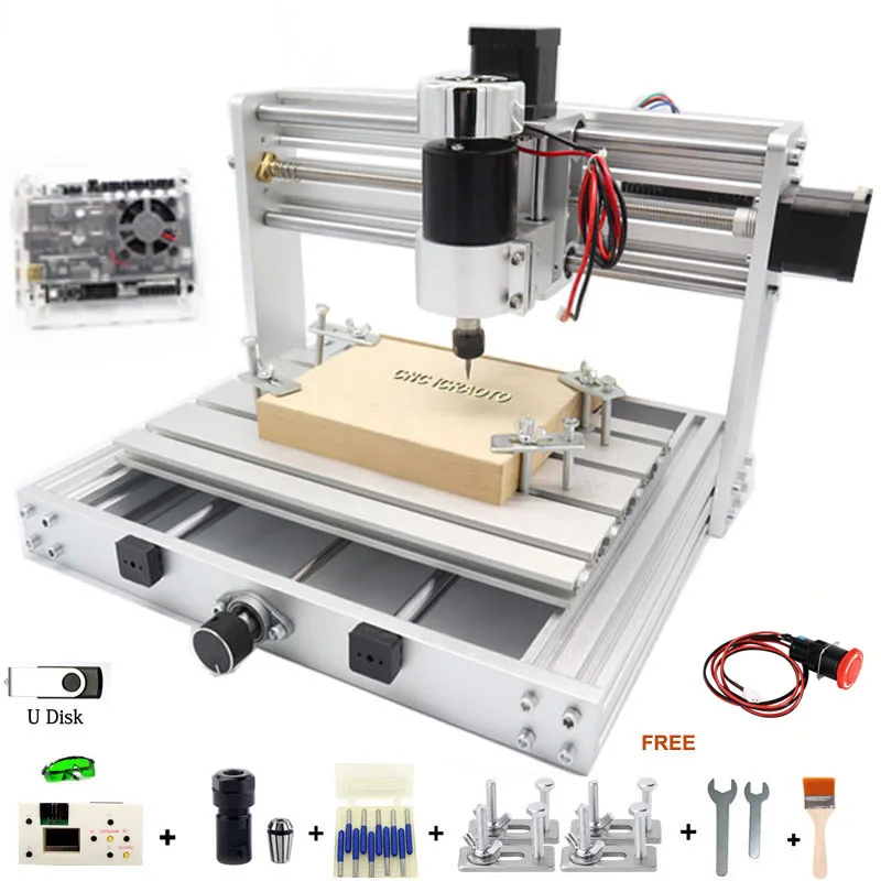 CNC 3018 Pro Max macchina per  - Cnc 3018 Pro Max Metal recensione e prezzo