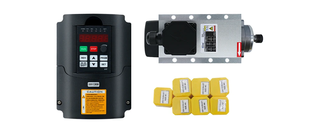 HLTNC 1.5kw Motore Mandrino Ra - Air Cooled 1.5Kw Spindle Motor Inverter 110V recensione e prezzo