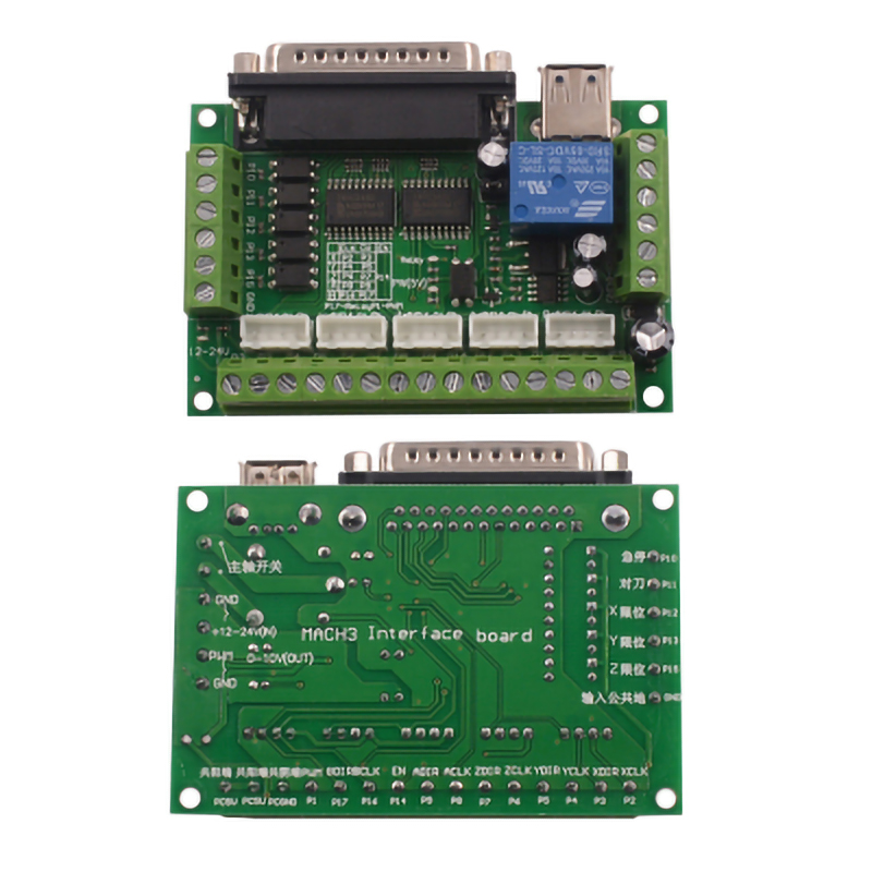 Set Adattatore Interfaccia CNC - 5 Axis Cnc Breakout Board Interface Mach3 recensione e prezzo