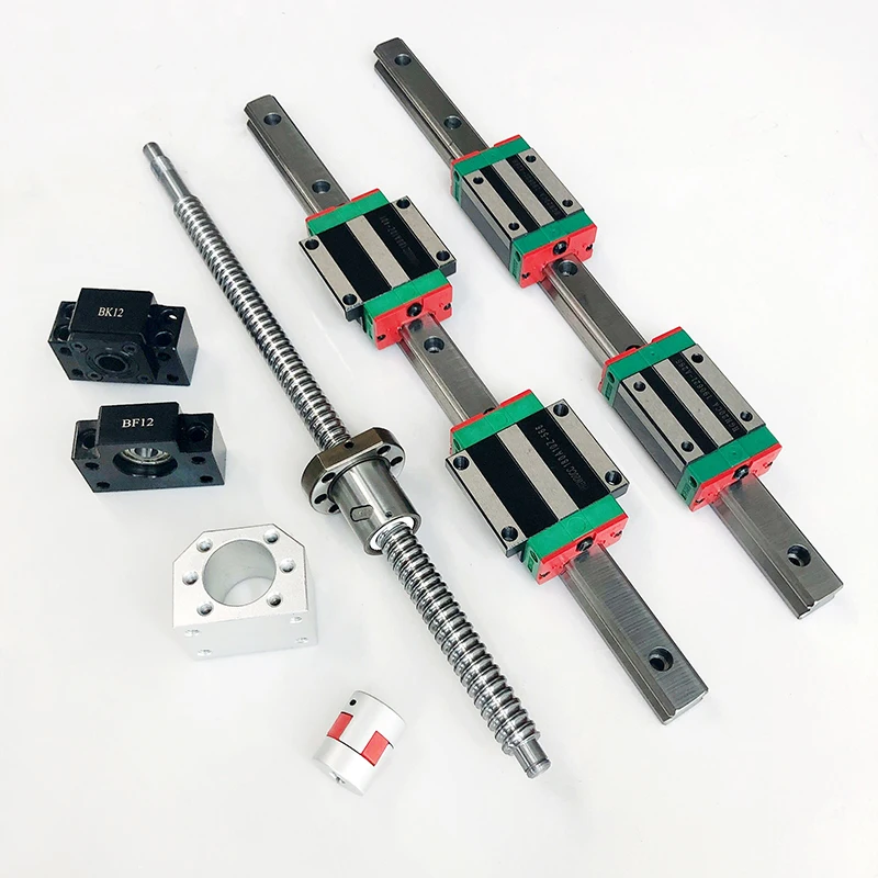 2 set di guide lineari HGR20 H - Hgr20 Linear Guide Rail Ballscrew Set recensione e prezzo