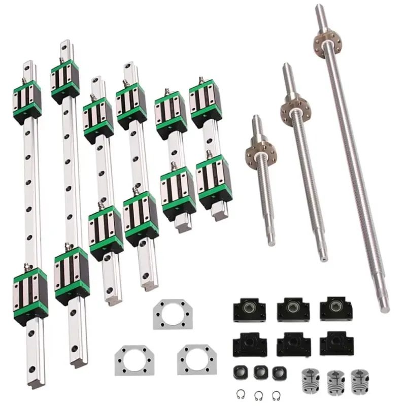 6 Set di Guide Lineari HGR20 4 - Hgr20 Linear Guide Rail Ballscrew Set recensione e prezzo