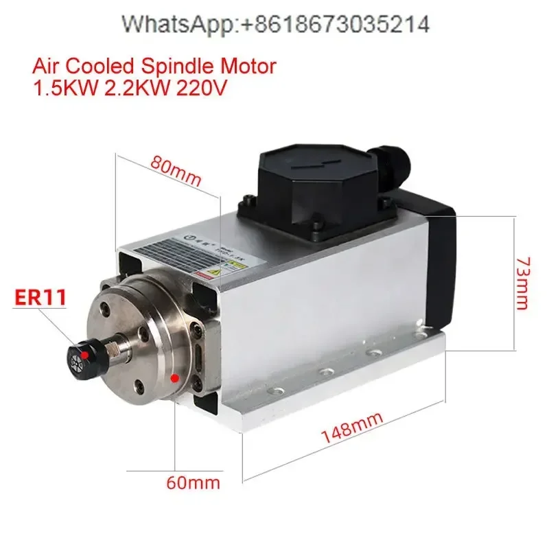 Motore Mandrino CNC 800W 1.5KW - Er20 Collet Chuck Spindle Motor 220V recensione e prezzo