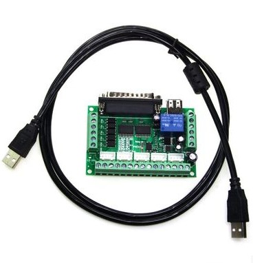 1 pcs Nuova Interfaccia MACH3  - 5 Axis Cnc Breakout Board Interface Mach3 recensione e prezzo