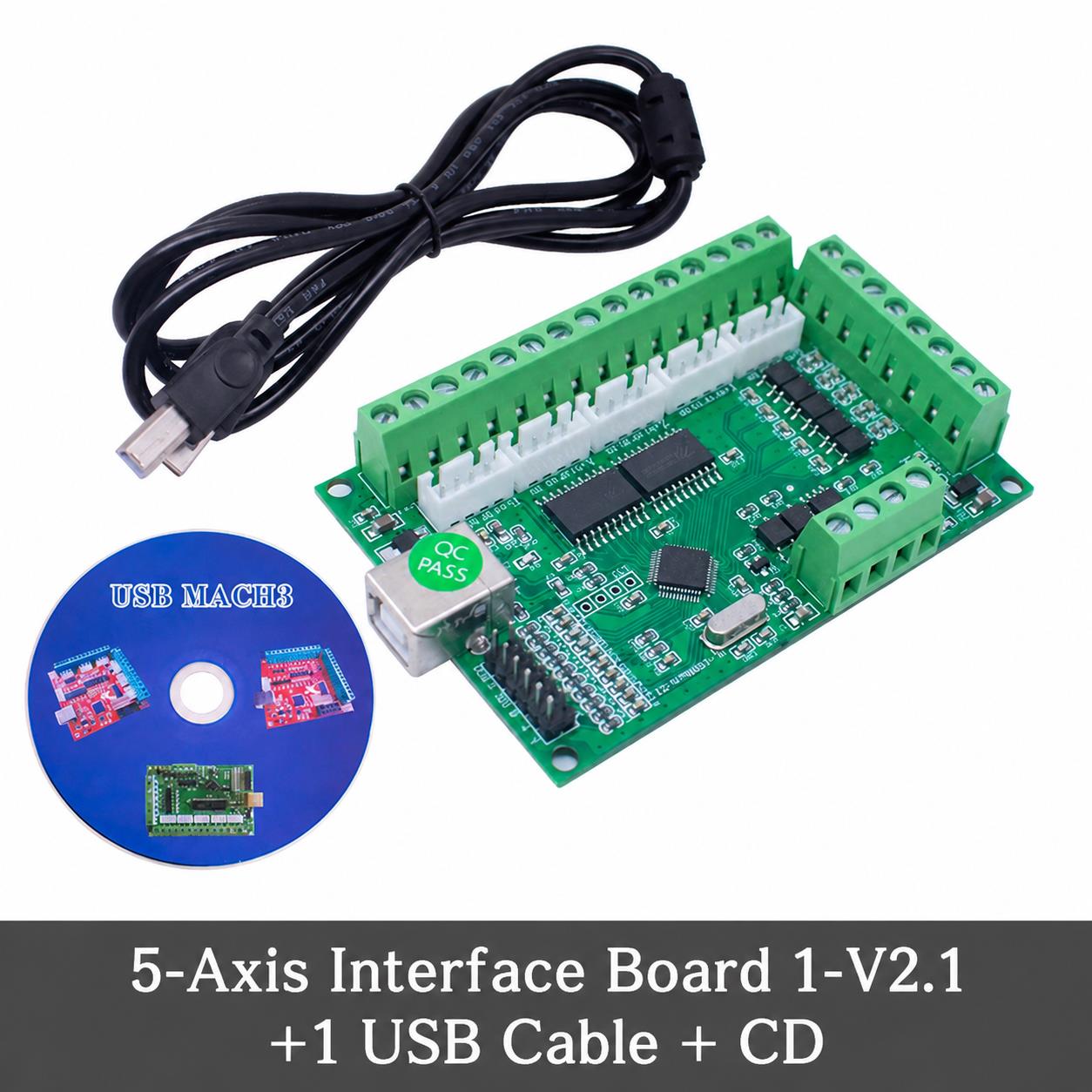 Scheda Driver CNC MACH3 a 5 As - 5 Axis Cnc Breakout Board Interface Mach3 recensione e prezzo